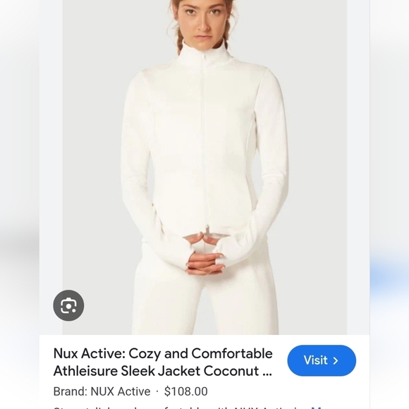 NWT Nux Sleek Unity Compression Jacket Lime Pop Size Medium - Picture 12 of 12